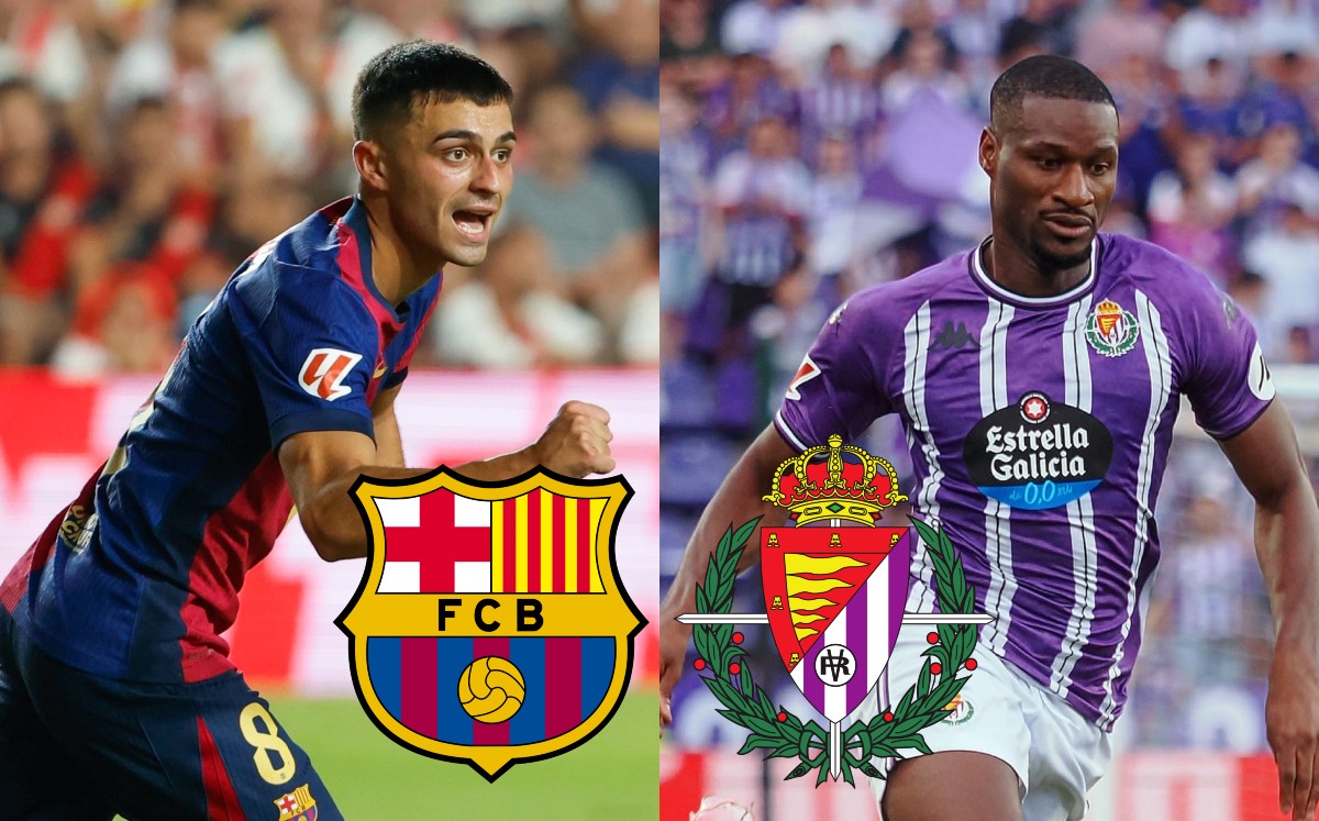 Barcelona vs Valladolid: ¿En qué canal pasan HOY de LaLiga de España? (EFE)