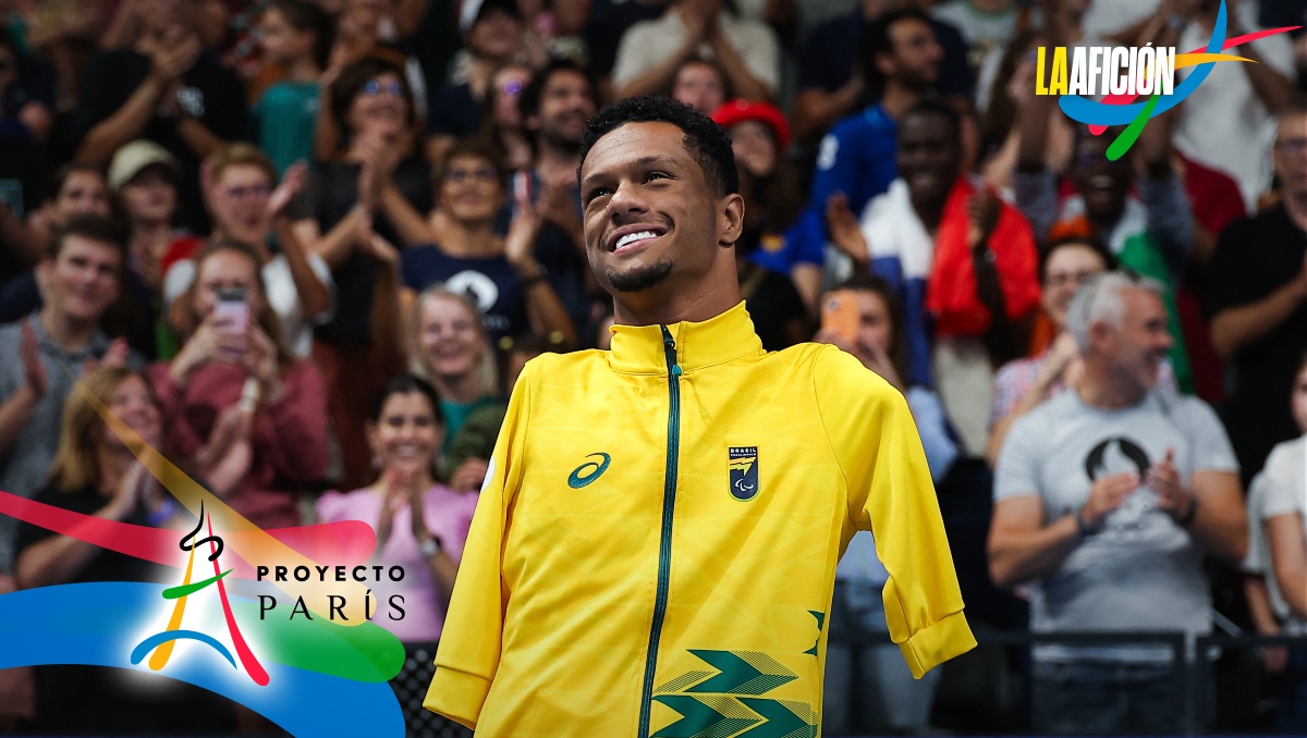 'Gabrielzinho', la estrella brasileña que brilla de los Juegos Paralímpicos de París 2024 (AFP)