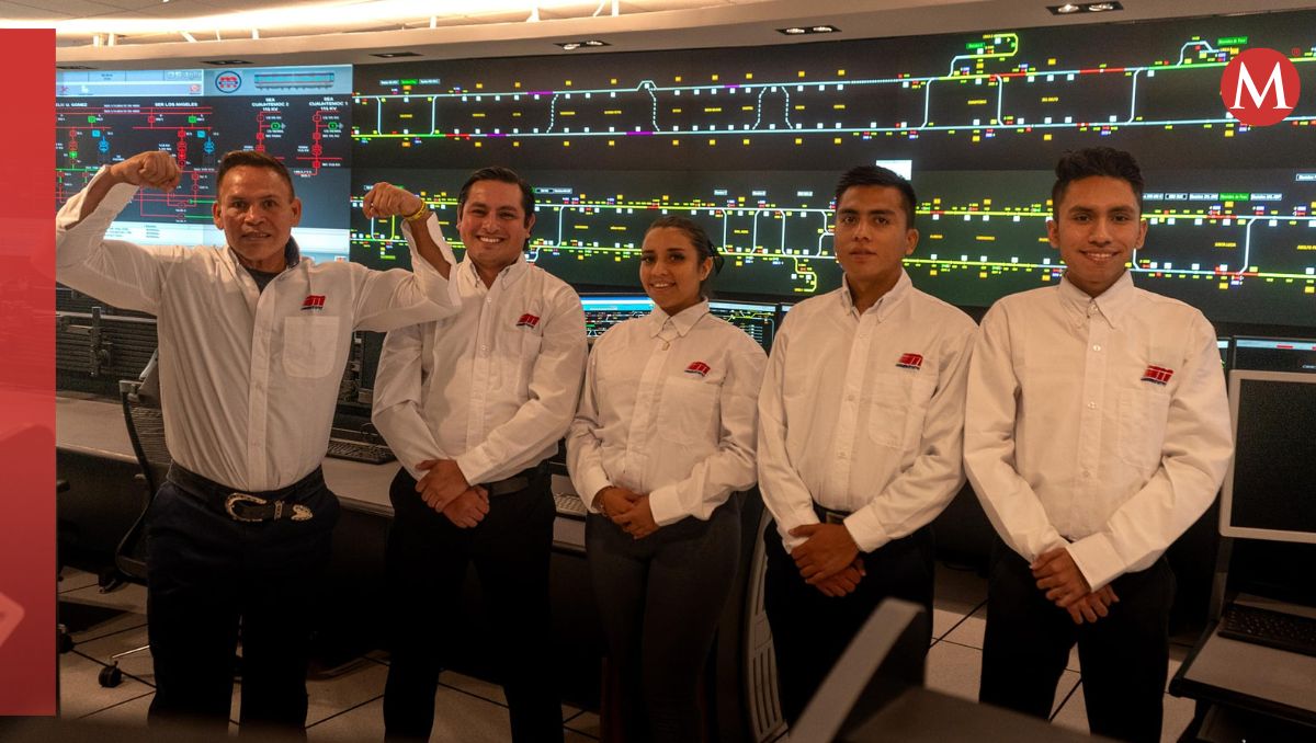 El Sistema de Transporte Colectivo Metrorrey compartió la fotografía donde se aprecia a Konan Big junto a sus nuevos compañeros de trabajo. Especial