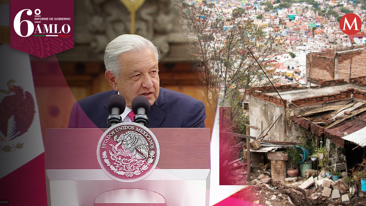 AMLO pronunció su último informe de gobierno desde el Zócalo. | Especial