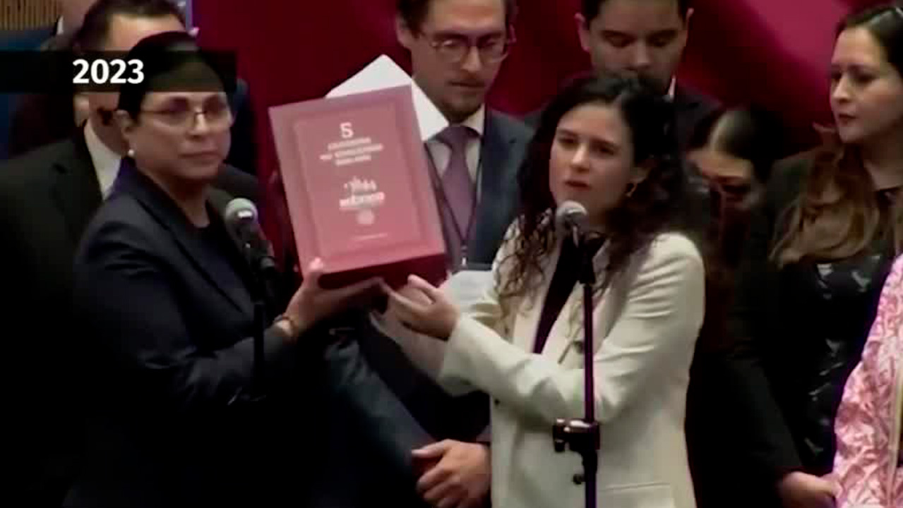 Así ha sido la entrega de los cinco informes de Gobierno de AMLO