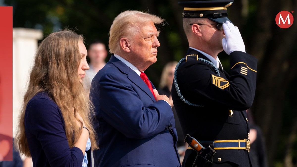 Donald Trump acompañó a familiares de soldados caídos durante la retirada de Afganistán. | AP