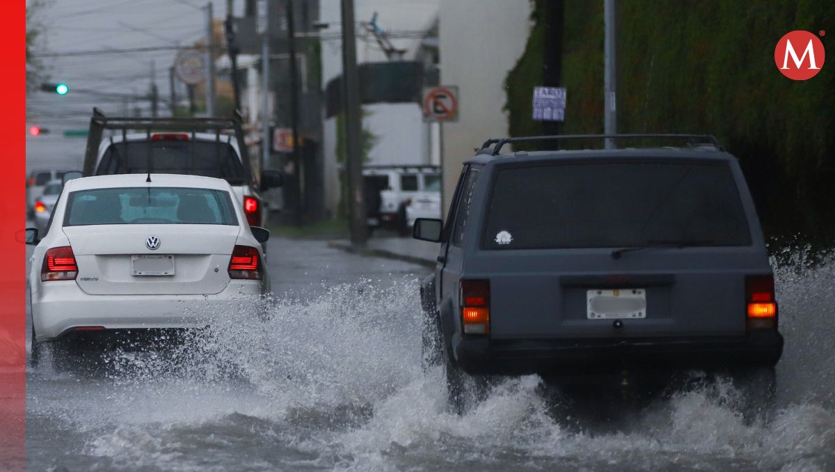 Las lluvias se registran en la mayor parte del Área Metropolitana de Monterrey | Jorge López