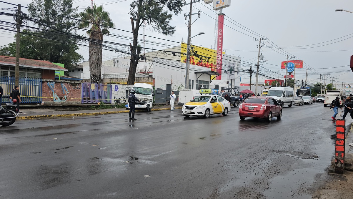 El accidente ocurrió frente a la Cruz Verde Las Conchas. (Juan Carlos Munguía)