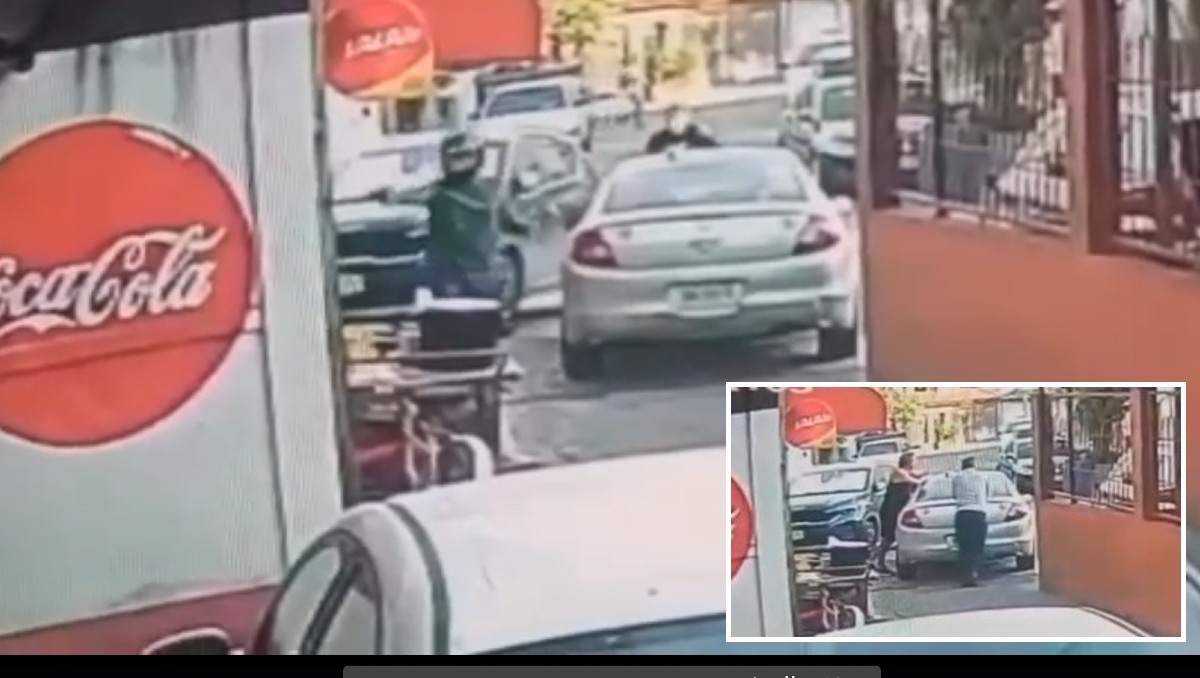 El ataque se dio en una tienda de abarrotes en la colonia Constituyentes de Querétaro. Foto: Especial