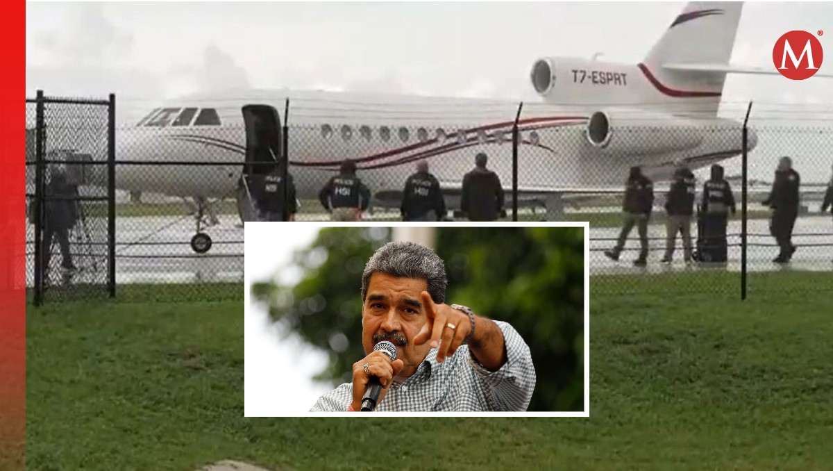 El avión de Nicolás Madurofue incautado por los estadunidenses. | Especial