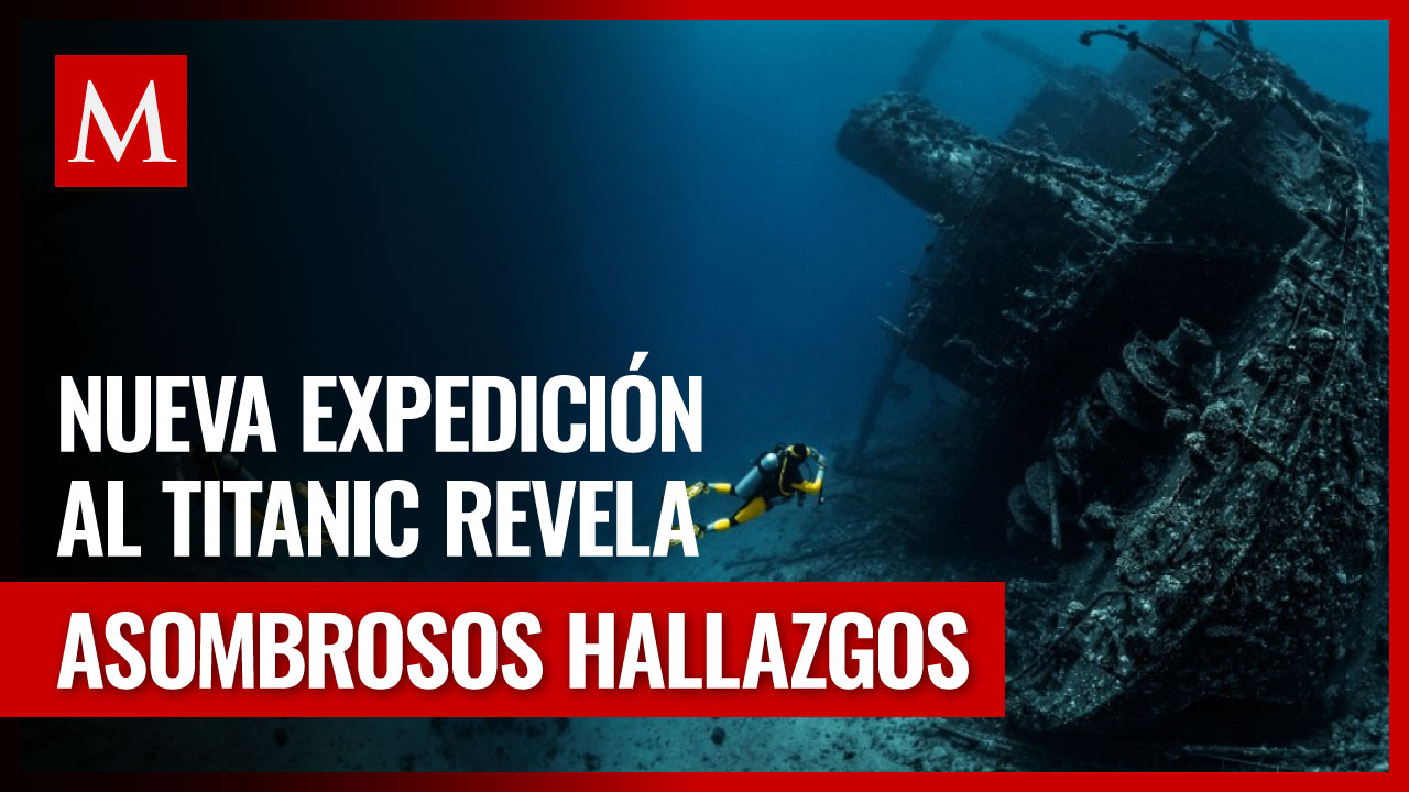 Expedición al Titanic revela nuevos hallazgos y el deterioro que ha sufrido