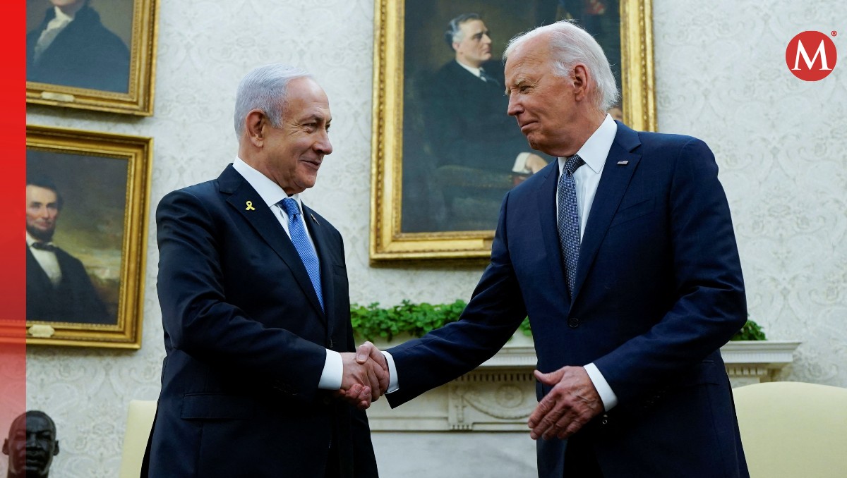 Joe Biden se distanció de Benjamín Netanyahu tras 11 meses de guerra. | Reuters