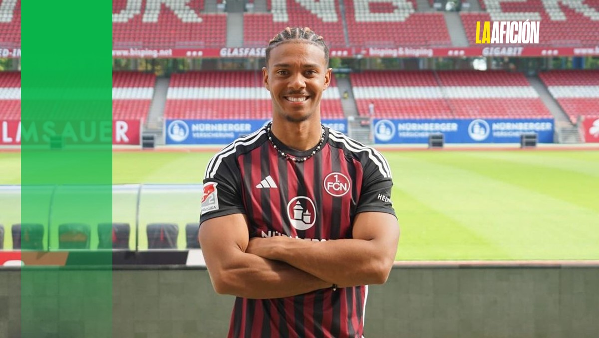 Niklas-Wilson Sommer, jugador del Núremberg,  fue agredido (Instagram @1_fc_nuernberg)