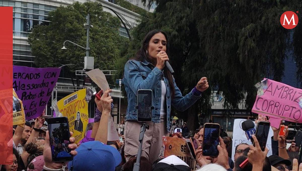 Rojo de la Vega encabezó una protesta este lunes en 'La Diana' (Especial)