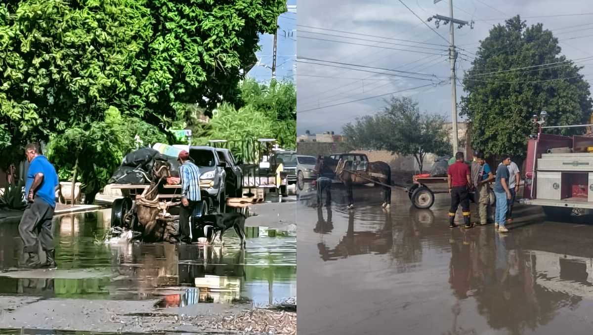 Accidente tras lluvias en San Pedro, Coahuila. | Especial