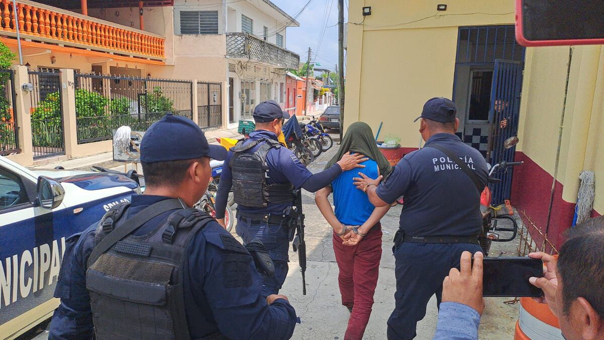 Alex 'N' se encuentra detenido por delitos contra las instituciones de seguridad. | Especial