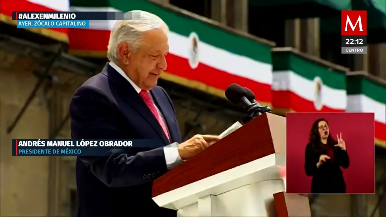 AMLO presentó su sexto y último informe de gobierno en la explanada del ...