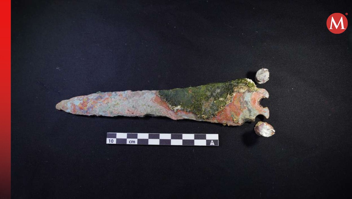 Daga de bronce y plata encontrada en el mar de Turquía | Especial