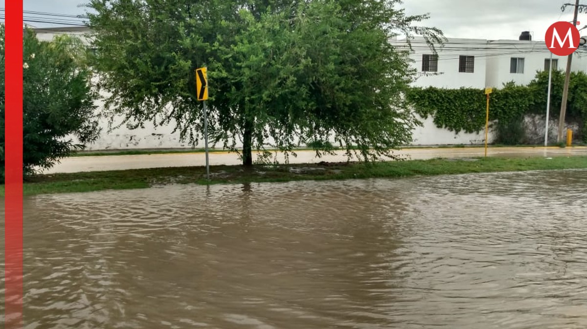 Lluvias en Nuevo León. Foto: Adrián Navarro