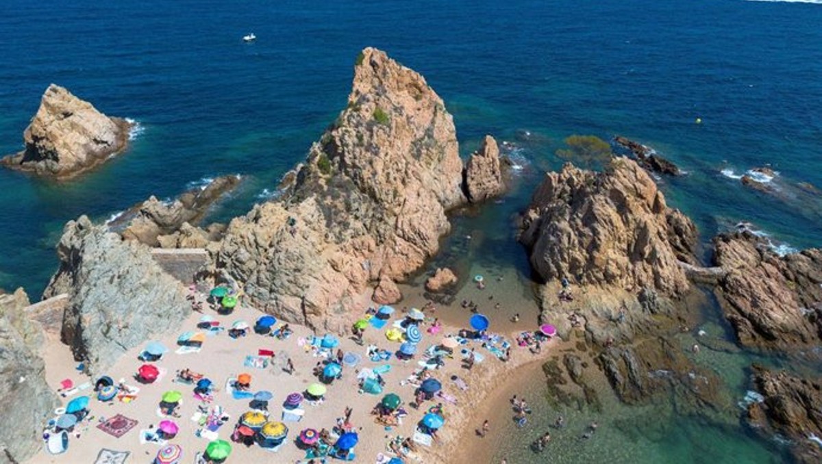 La mexicana cayó de un acantilado en el Castillo de Tossa de Mar. | Europa Press