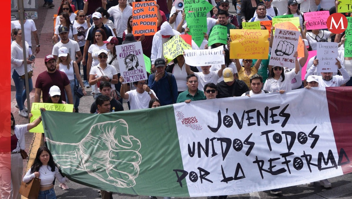 Reforma al Poder Judicial: el respaldo juvenil en diversas regiones del país. | Cuartoscuro