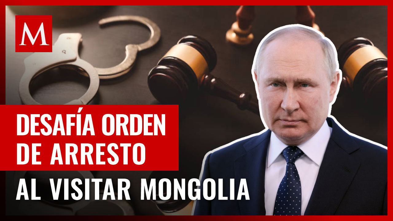 En medio de tensiones diplomáticas Putin desafía orden de arresto al visitar Mongolia