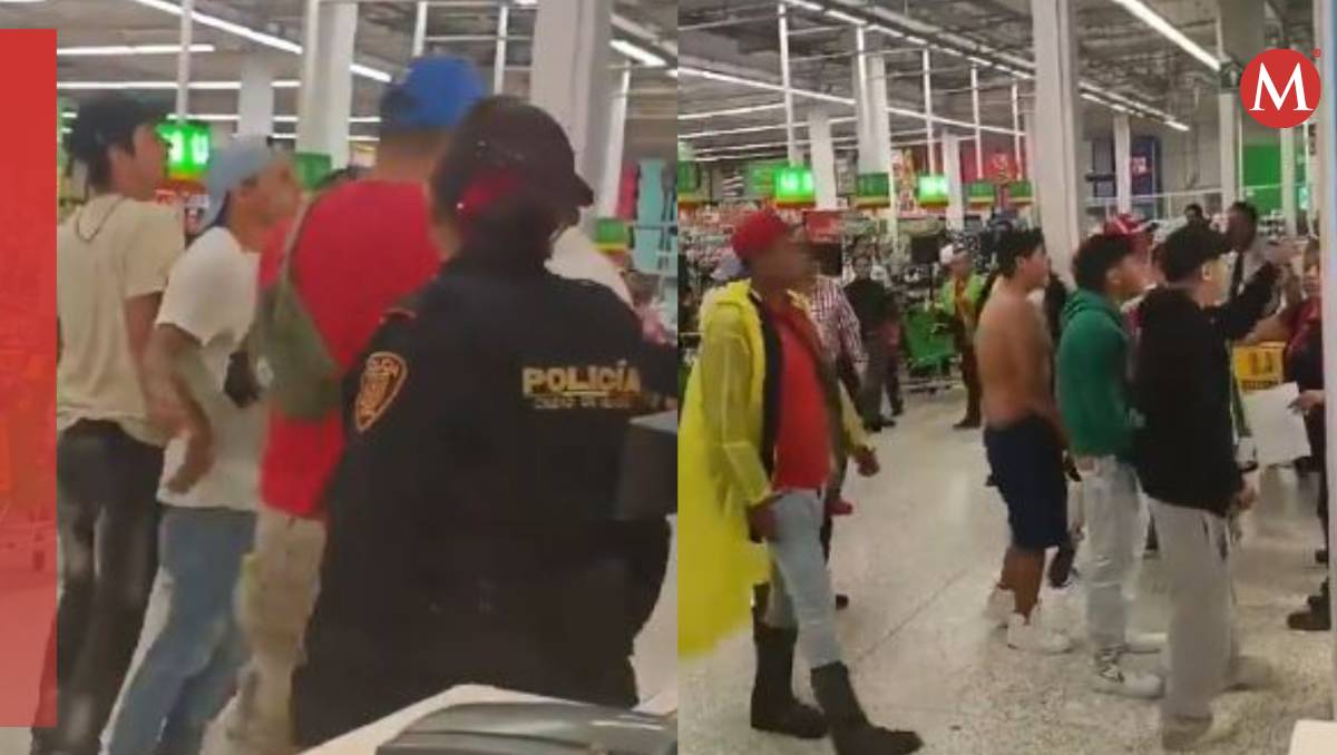 Uno de los elementos de seguridad privada resultó herido (Especial)