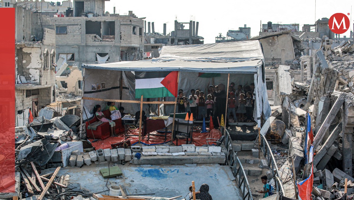 Las escuelas, hospitales, mezquitas y campos de refugiados en Gaza son blanco de misiles israelíes. | AFP