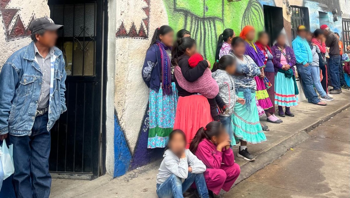 Indígenas fueron forzados a desplazarse por criminales que operan en el municipio de Guadalupe y Calvo. | Especial