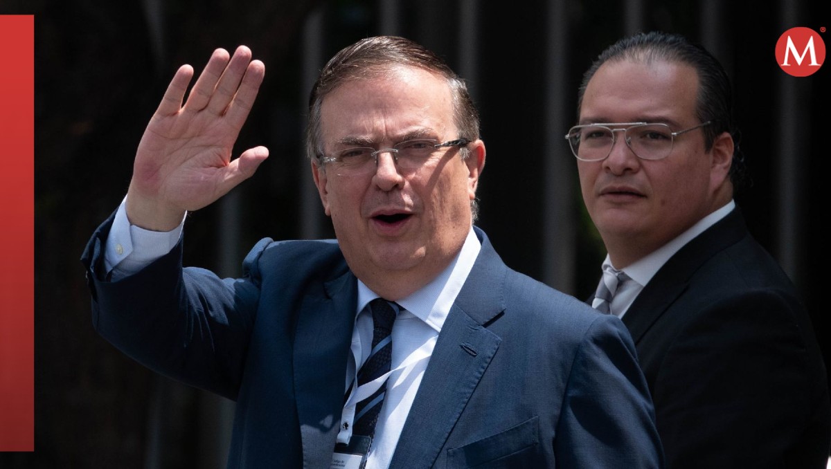 Marcelo Ebrard, próximo secretario de Economía, en una sesión del TEPJF. | Cuartoscuro