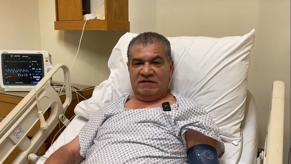 Miguel Riquelme fue hospitalizado el pasado lunes tras presentar síntomas de una arritmia. | Especial