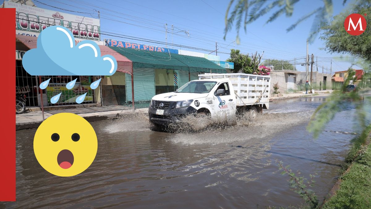 Anegación causada por las lluvias en La Laguna. | Rolando Riestra