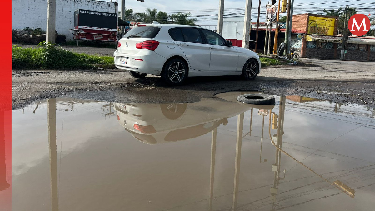 Baches en Puebla: Calle La Loma y Camino Real a Cholula, en Bello Horizonte | José Alberto Pérez