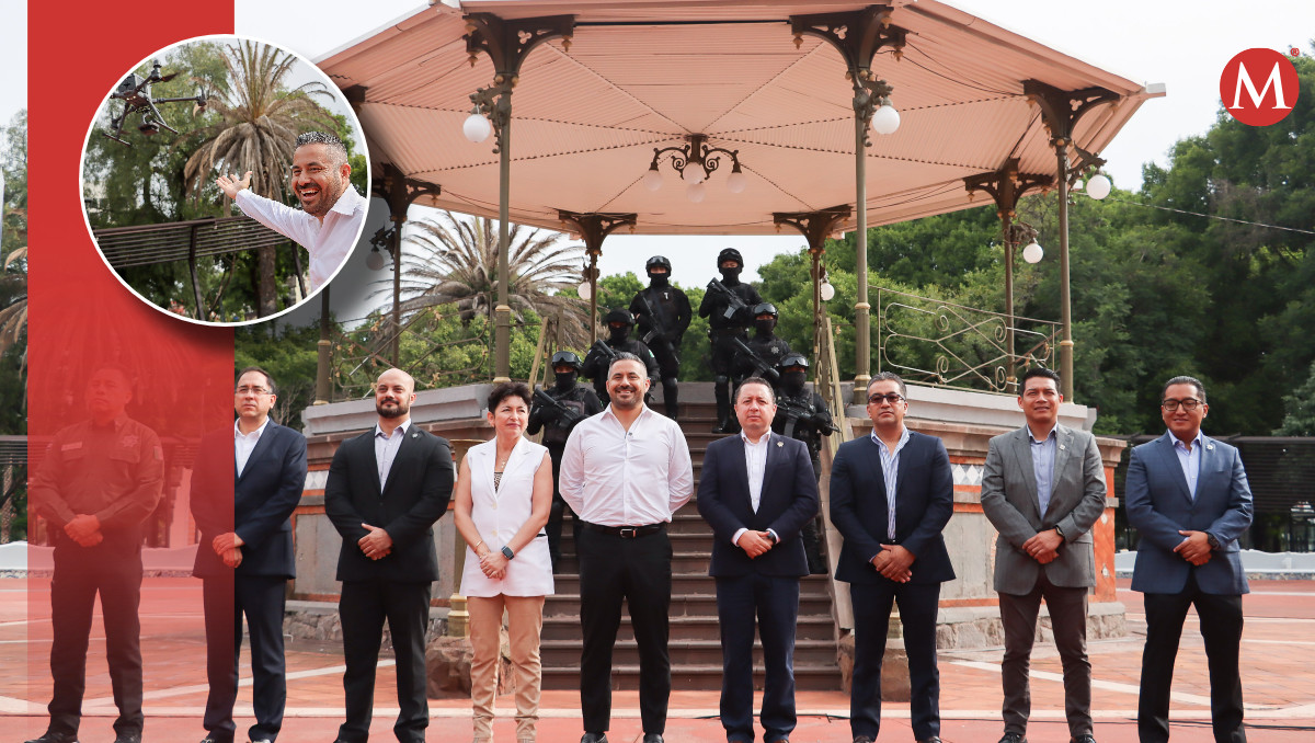 Capitalinos serán vigilados por 12 drones, Adán Domínguez pone en marcha el proyecto del Orión | Agencia Es Imagen