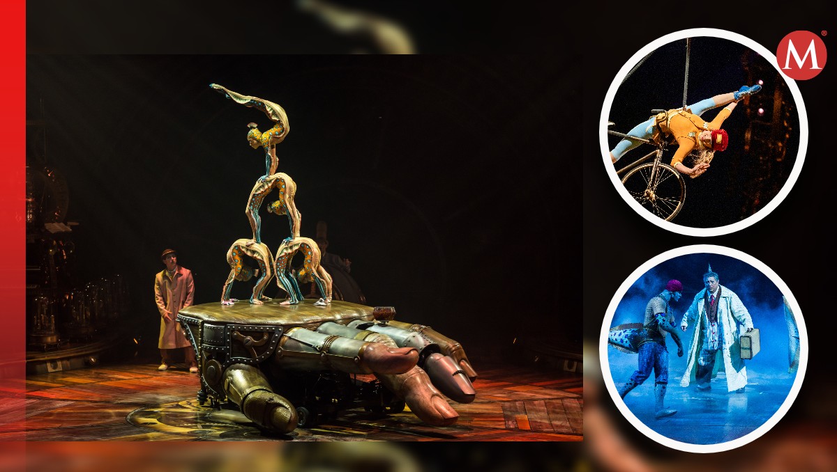Cirque du Soleil llegará a Guadalajara con Kurios: esto es lo que debes saber (Fotos: Cirque du Soleil | Diseño:Milenio)