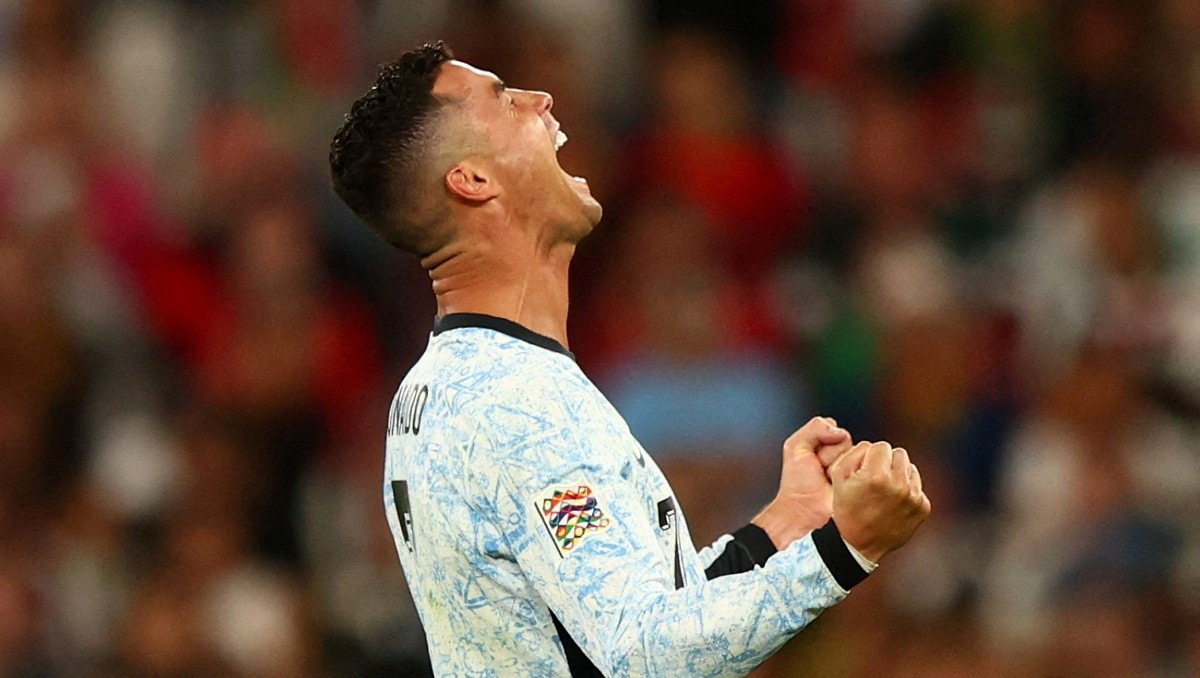 Cristiano Ronaldo con la selección de Portugal (Reuters)