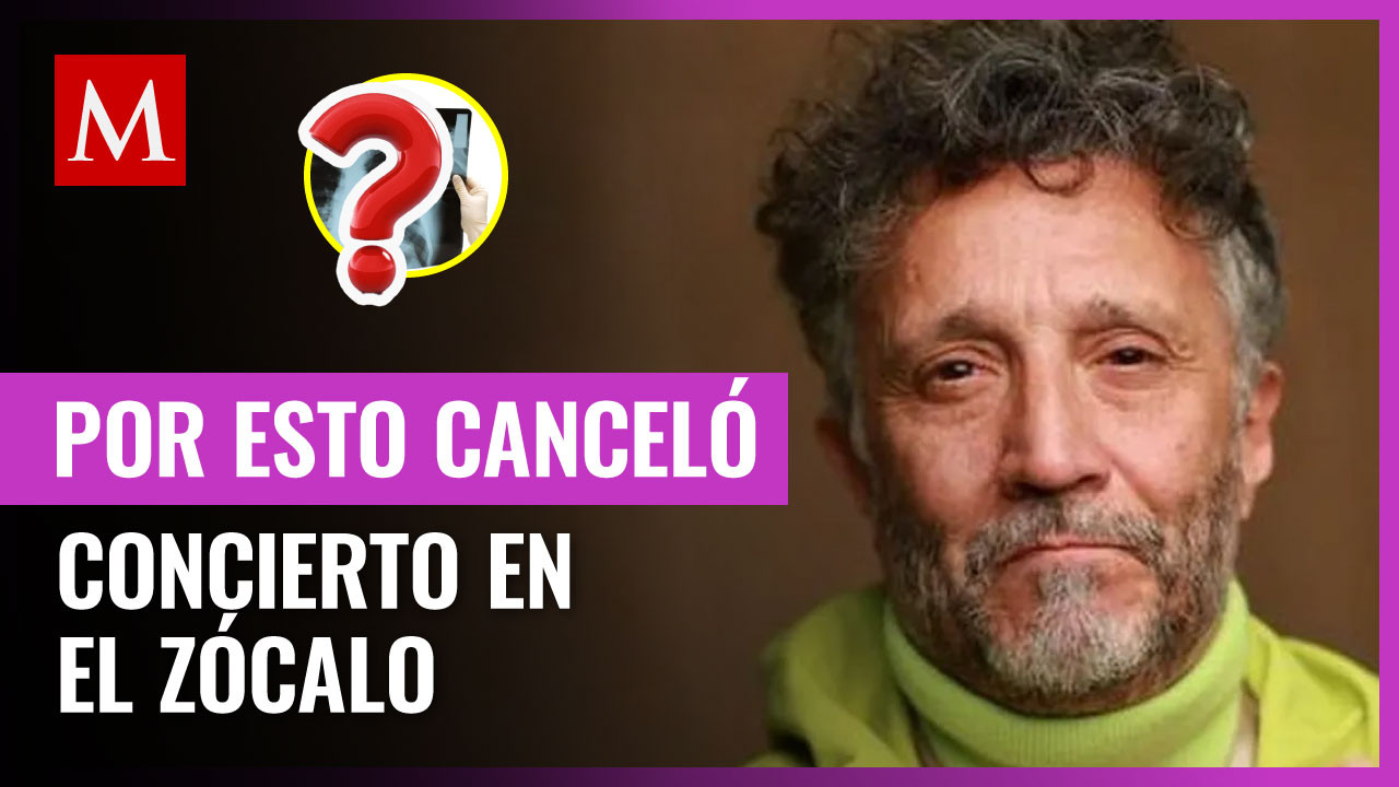 Fito Páez cancela su concierto gratuito en el Zócalo por fractura de costillas