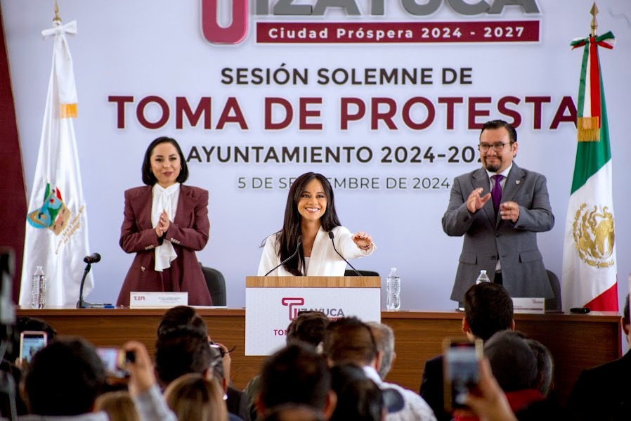 Gretchen Atilano, nueva presidenta municipal de Tizayuca