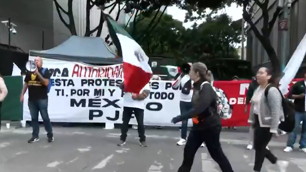 Protestas por reforma judicial en el Senado bloquean Paseo de la ...