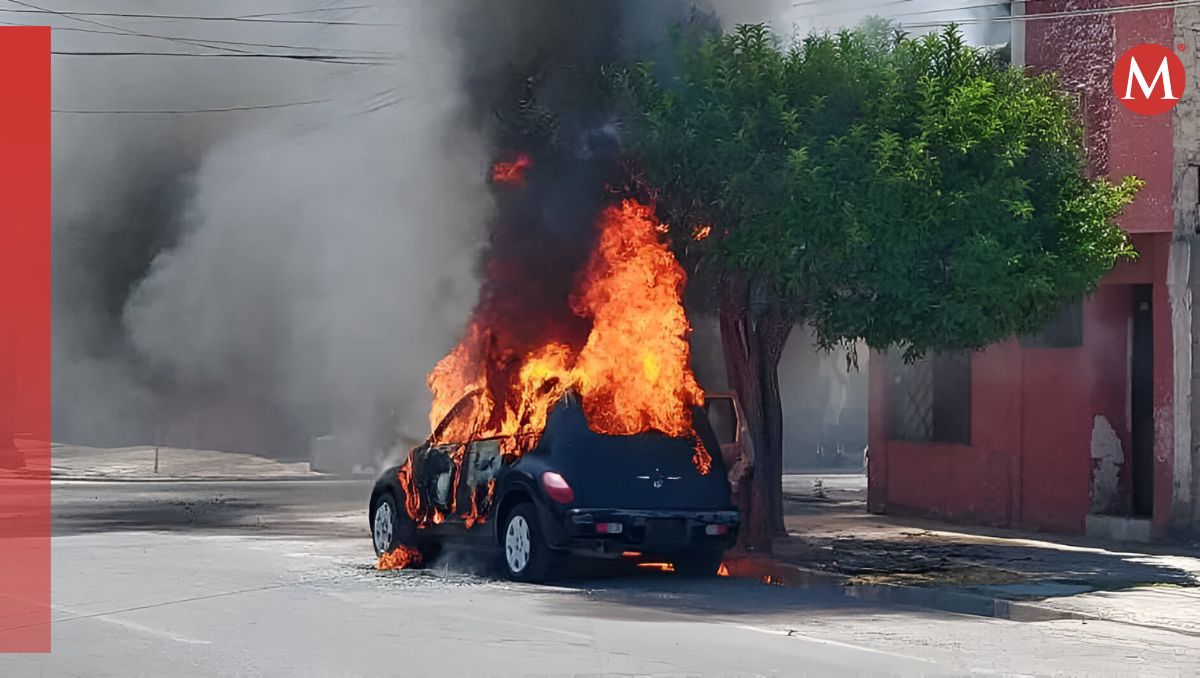 Vehículo incendiado. | Especial