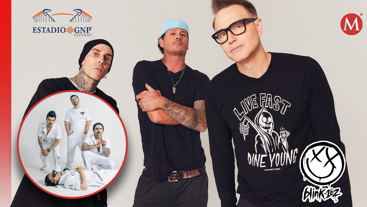 Allison abrirá el próximo concierto de Blink-182 en el Estadio GNP