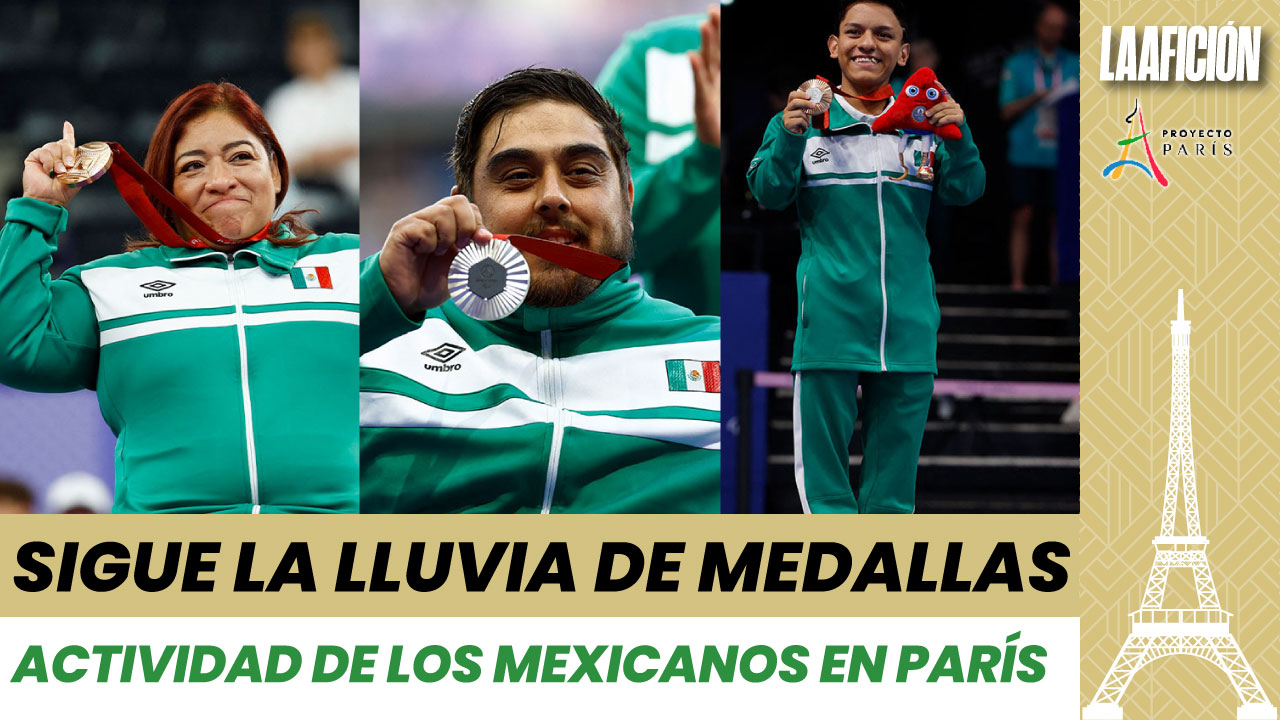 Los atletas paralímpicos de México consiguieron 3 medallas en París 2024 en un día