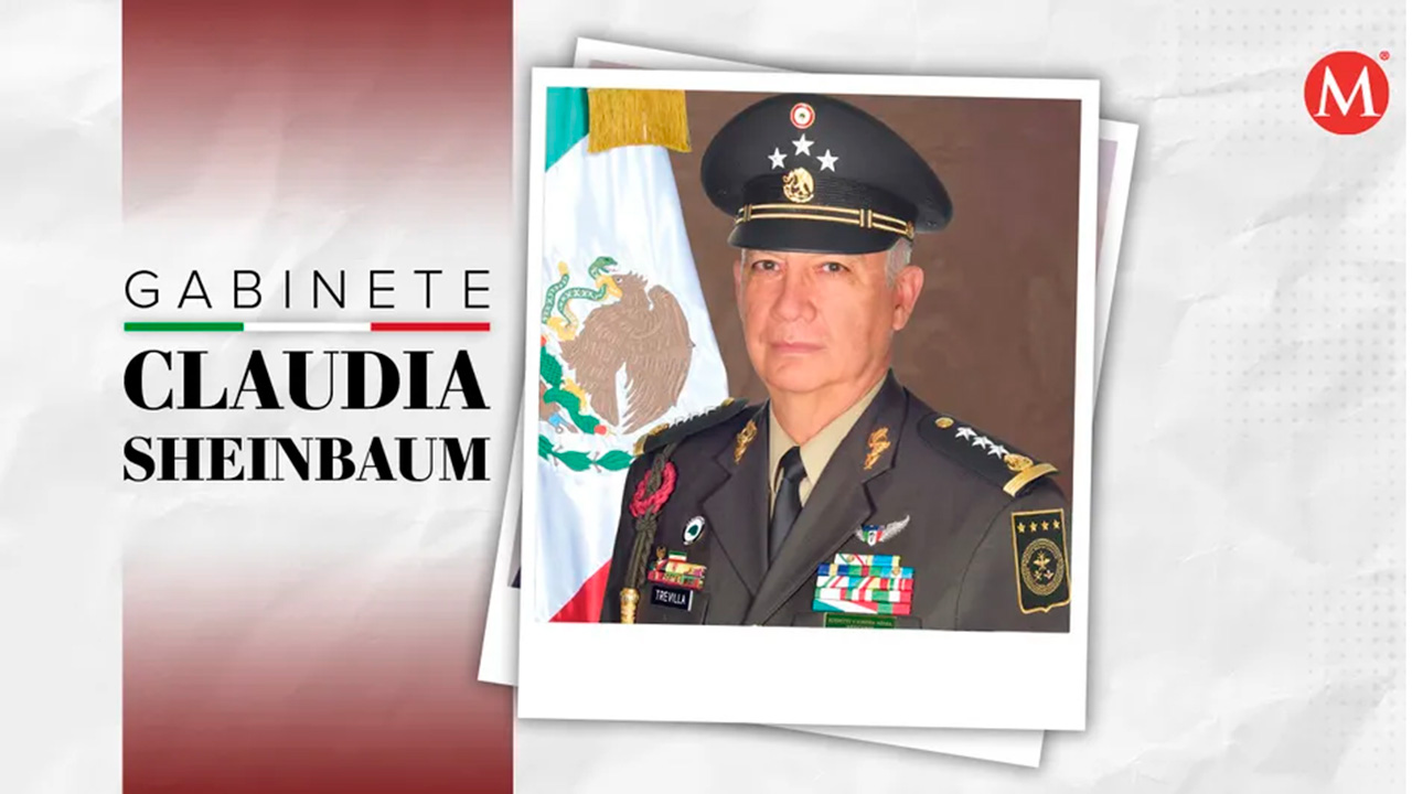 Él es Ricardo Trevilla Trejo, el nuevo titular de la Sedena