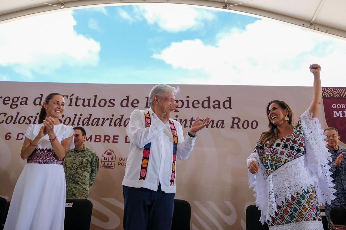 Se realizó entrega de títulos de propietarios en Quintana Roo / Cortesía