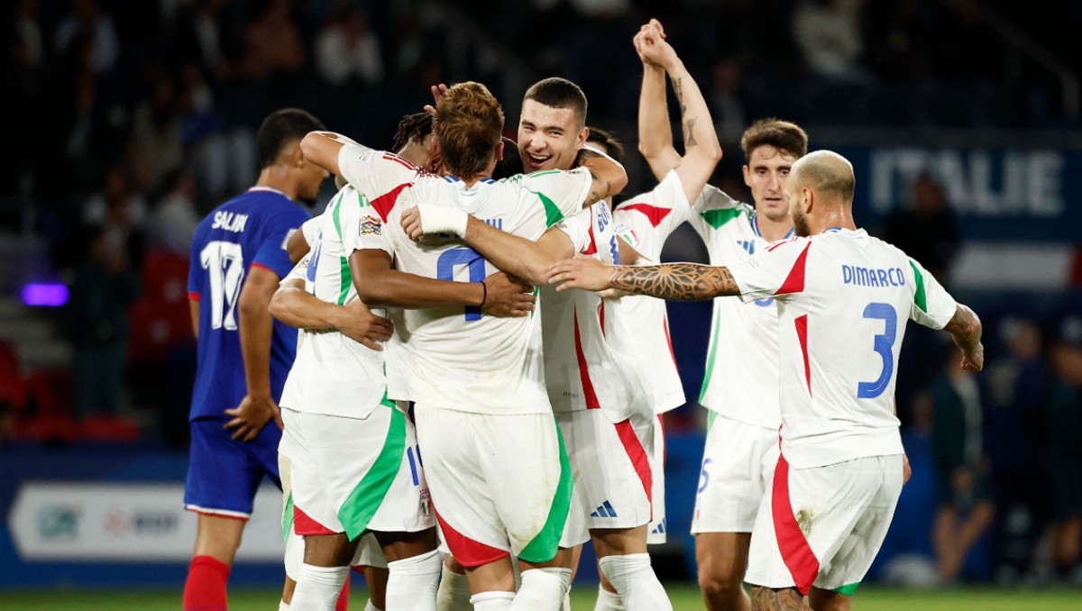 Italia vence a Francia en su visita al Parque de los Príncipes en la Nations League