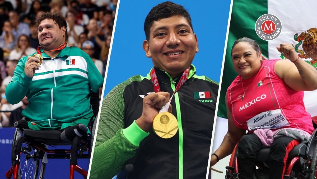 Los medallistas mexicanos que se consolidaron en los Juegos Paralímpicos de París 2024 (Reuters/Conade/Especial)