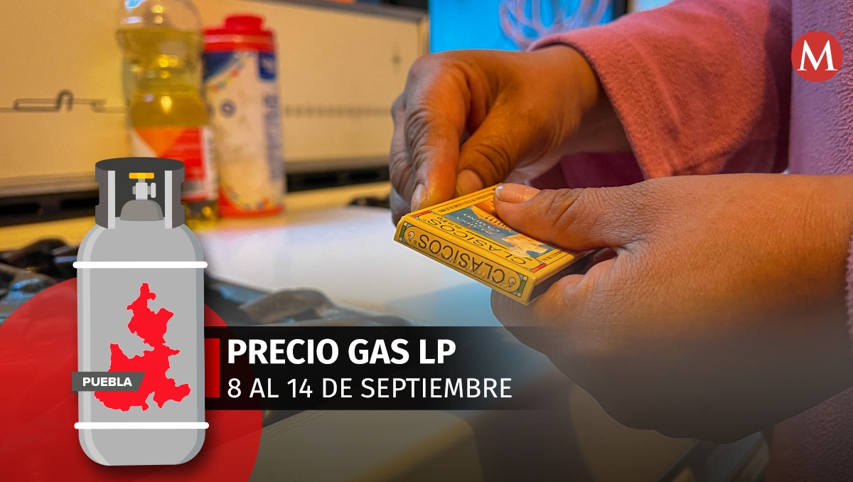 Gas LP en Puebla: Precios del 8 al 14-de septiembre de 2024 | EsImagen