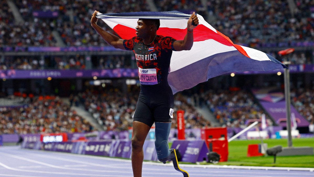 Sherman Guity de Costa Rica es bicampeón en Juegos Paralímpicos (Reuters)