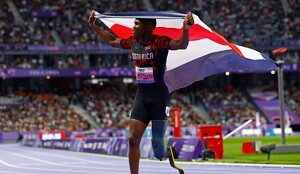 Sherman Guity de Costa Rica es bicampeón en Juegos Paralímpicos de París 2024.