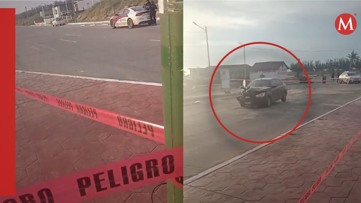 Accidente en playa Miramar. (Anahy Meza)