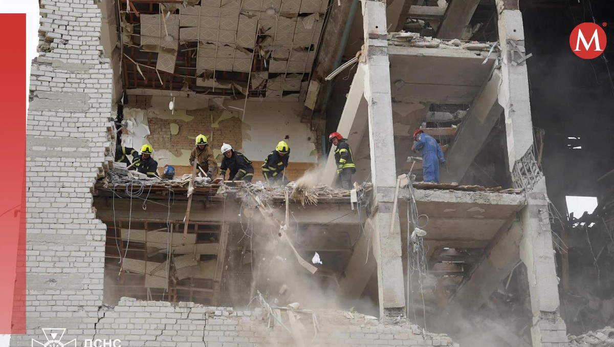 Bombardeos de Rusia provocan graves afectaciones en Suny, Ucrania. | AFP