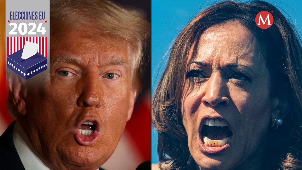 Donald Trump y Kamala Harris se conocerán en persona durante el debate. | AFP