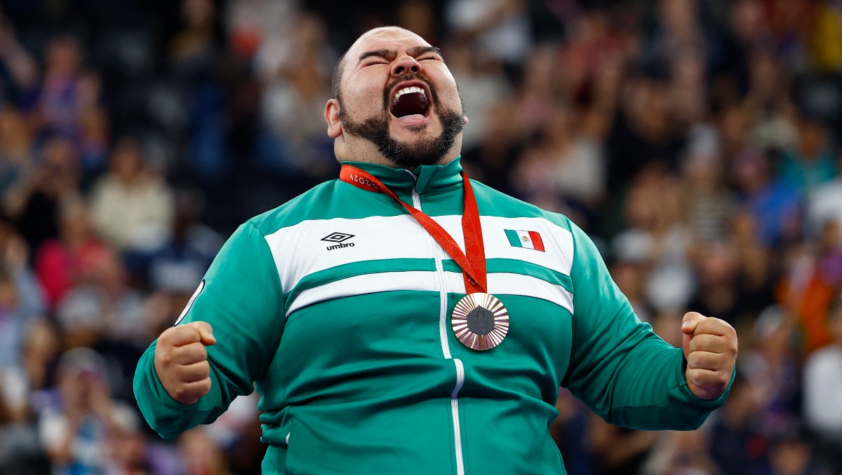 José de Jesús Castillo gana bronce en Parapowerlifting en París 2024 (Reuters)
