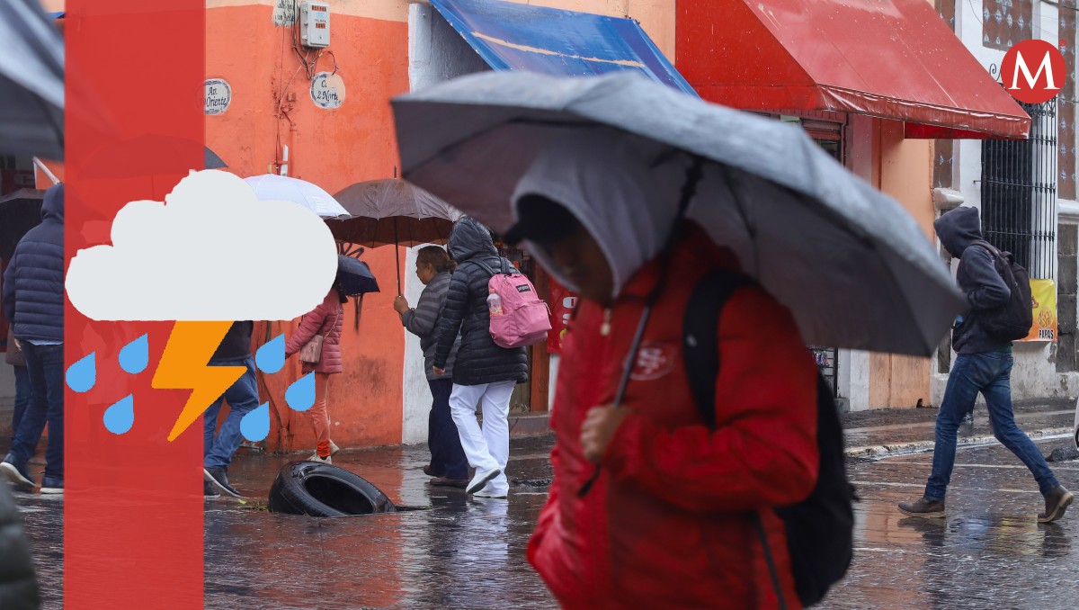 Lluvias en Puebla: Prevén tormentas por ferente frío n° 1 | Agencia Es Imagen
